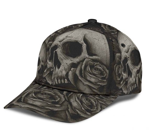 Tattoo Skull And Rose Cap HG-604afa084f563